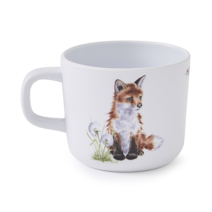 Wrendale Little Wren Baby Collection - Woodland Melamine Little Wren Handled Cup - Wrendale Designs - Image 3