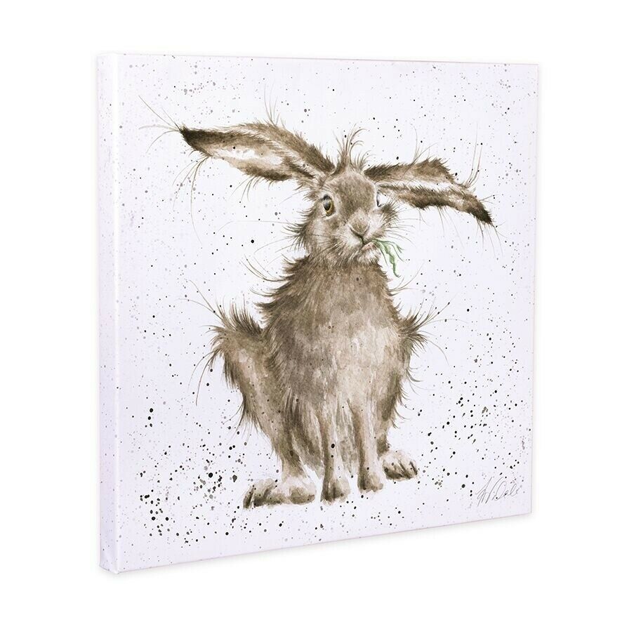 Wrendale Designs Hare-Brained Medium Canvas - 50 x 50 cm