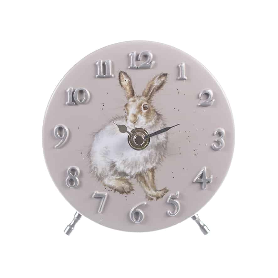 Hare Mantel Clock - Wrendale Designs - Image 2