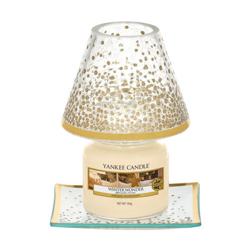 Holiday Sparkle Small Shade & Tray Set - Yankee Candle - Image 2