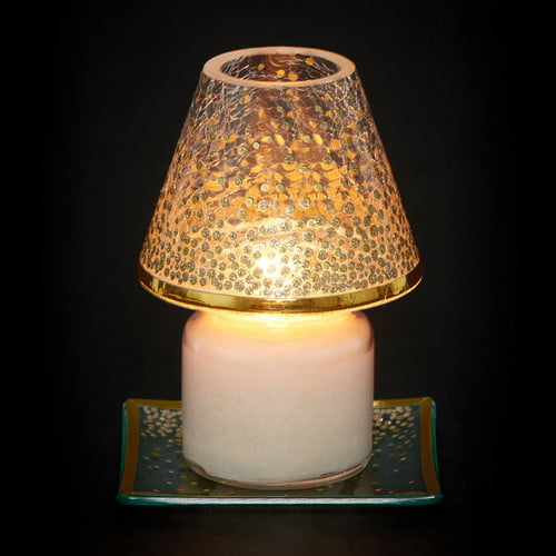 Holiday Sparkle Small Shade & Tray Set - Yankee Candle - Image 3