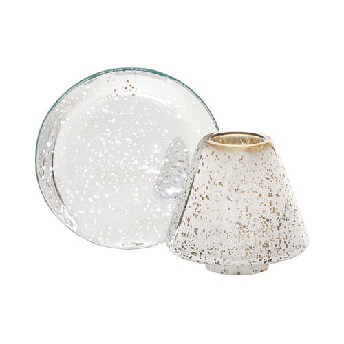 Shimmer Glow Small Shade & Tray Set - Yankee Candle