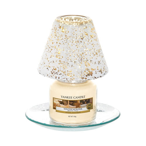 Shimmer Glow Small Shade & Tray Set - Yankee Candle - Image 2