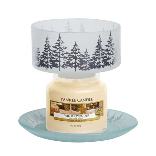 Winter Trees Small Shade & Tray Set - Yankee Candle - Image 2