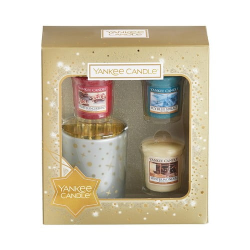 Yankee Candle 3 Votive Candle & Votive Holder Gift Set - Image 3