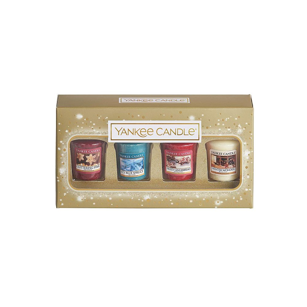 Yankee Candle 4 Votive Gift Set - Holiday Sparkle