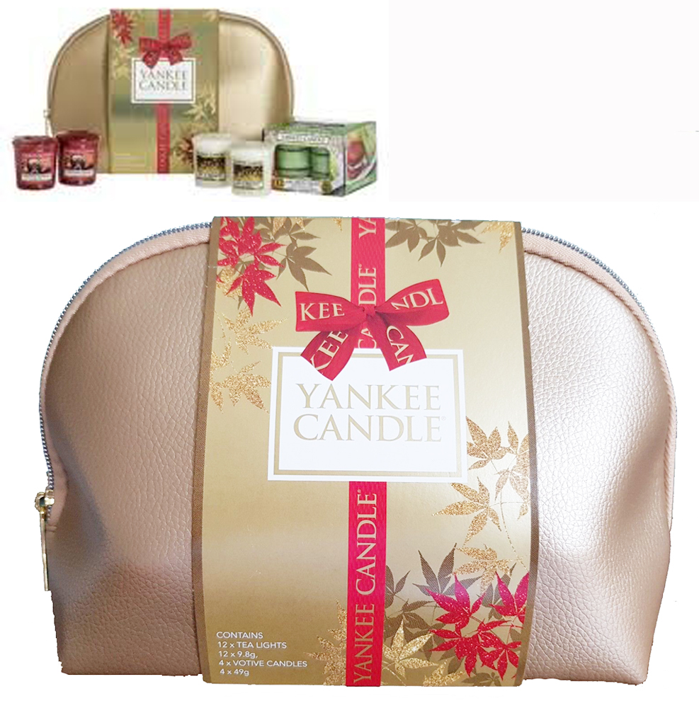 Yankee Candle Christmas Cosmetic Bag Gift Set