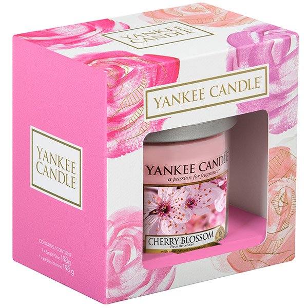 Yankee Candle Cherry Blossom Small Pillar Candle Gift Set