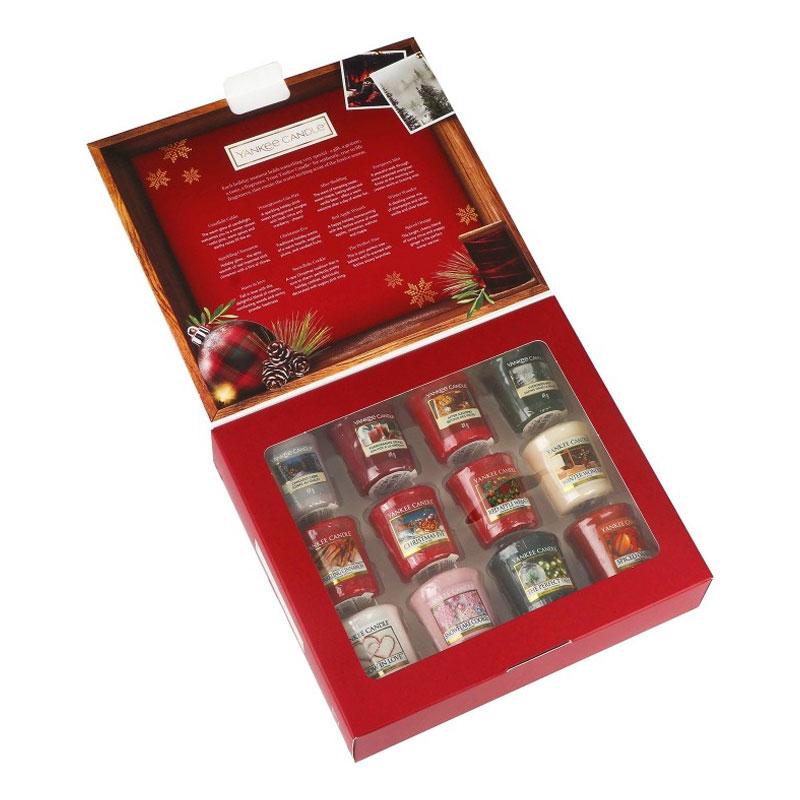 Yankee Candle 12 Votive Book Gift Set - Alpine Christmas