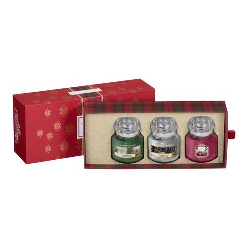 Yankee Candle 3 Small Jar Candle Gift Set - Alpine Christmas