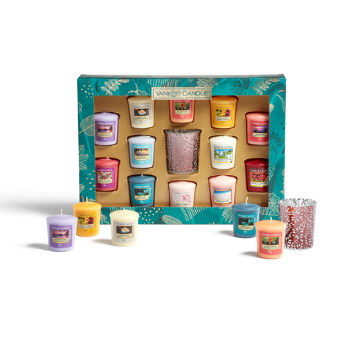 Yankee Candle 12 Votive 1 Holder Gift Set - Last Paradise - Image 3