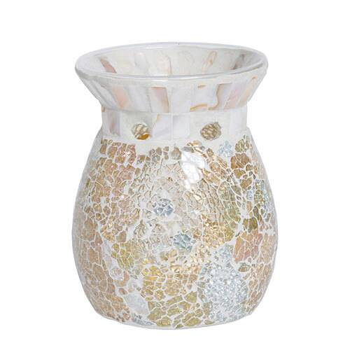 Yankee Candle Gold & Pearl Mosaic Wax Melt Warmer