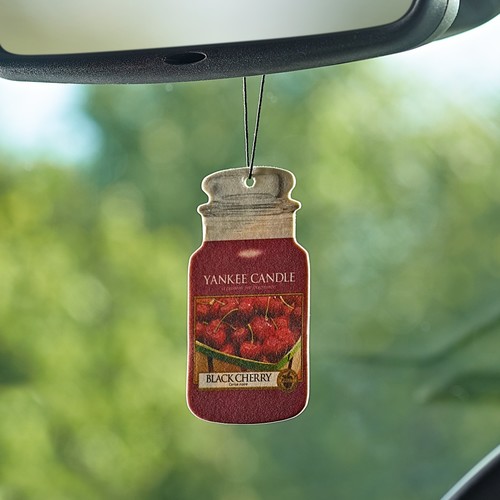 Yankee Candle Black Cherry Car Jar Air Freshener - Image 2