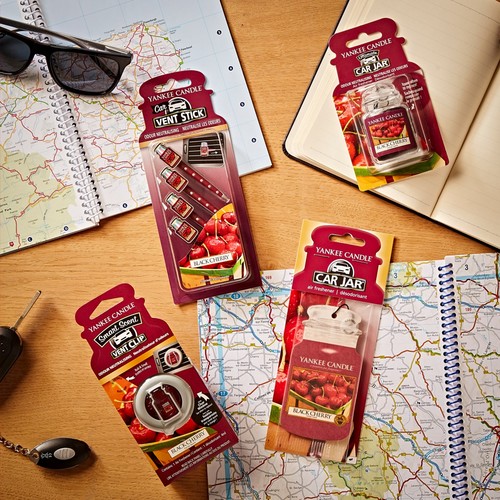 Yankee Candle Black Cherry Car Jar Air Freshener - Image 5