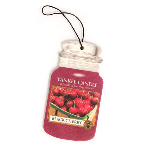 Yankee Candle Black Cherry Car Jar Air Freshener - Image 3