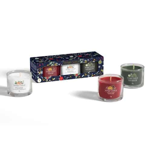 Yankee Candle 3 Filled Votives Gift Set - Countdown to Christmas - Image 2