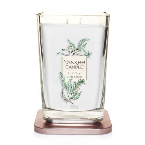Yankee Candle Elevation collection - Arctic Frost - Large 2-Wick Square Candle - Image 2