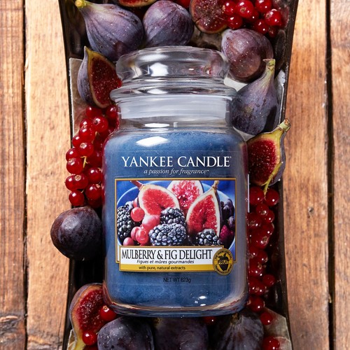 Mulberry and Fig Delight - Yankee Candle - Large Jar, 623g - Image 3