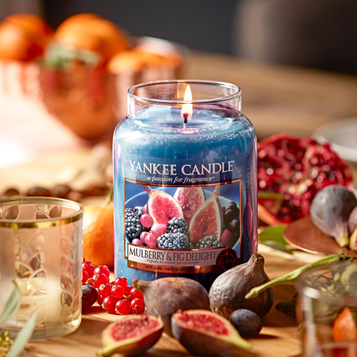 Mulberry and Fig Delight - Yankee Candle - Large Jar, 623g - Image 2