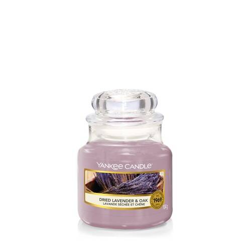 Yankee Candle Dried Lavender and Oak Small Jar, 104g