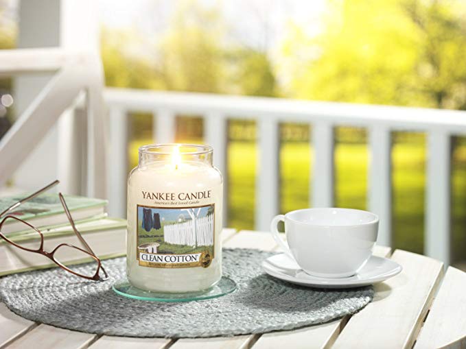 Clean Cotton - Yankee Candle - Large Jar - Image 3