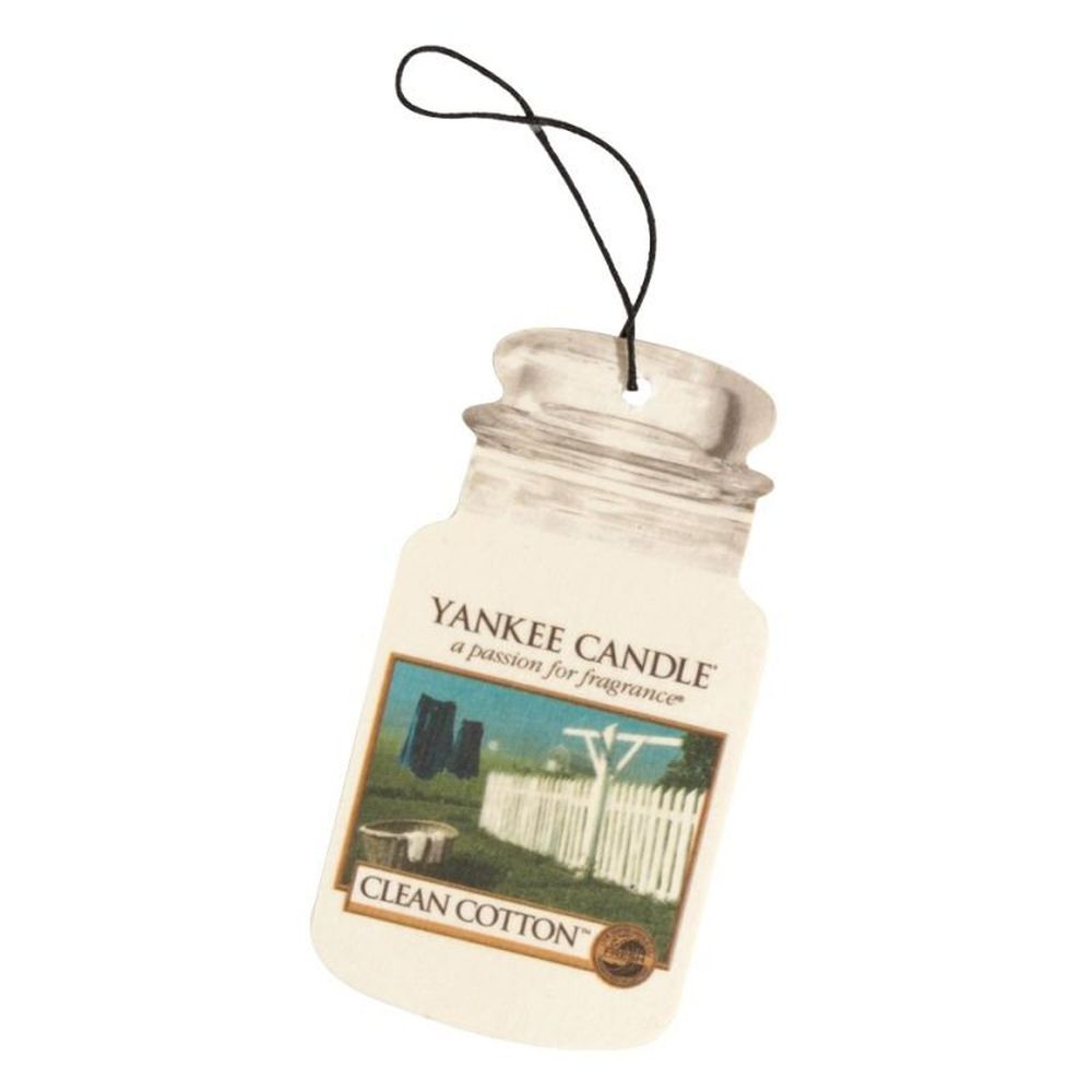 Yankee Candle Clean Cotton Car Jar Air Freshener - Image 2