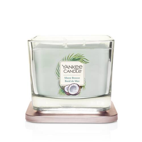 Yankee Candle Elevation Collection - Shore Breeze - Medium 3-Wick Square Candle - Image 2