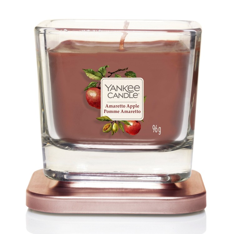 Yankee Candle Elevation Collection - Amaretto Apple Small 1-Wick Square Candle - Image 2