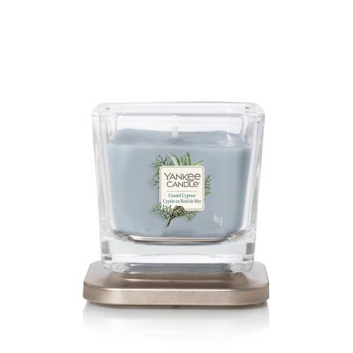 Yankee Candle Elevation Collection – Coastal Cypress - Small 1-Wick Square Candle - Image 2