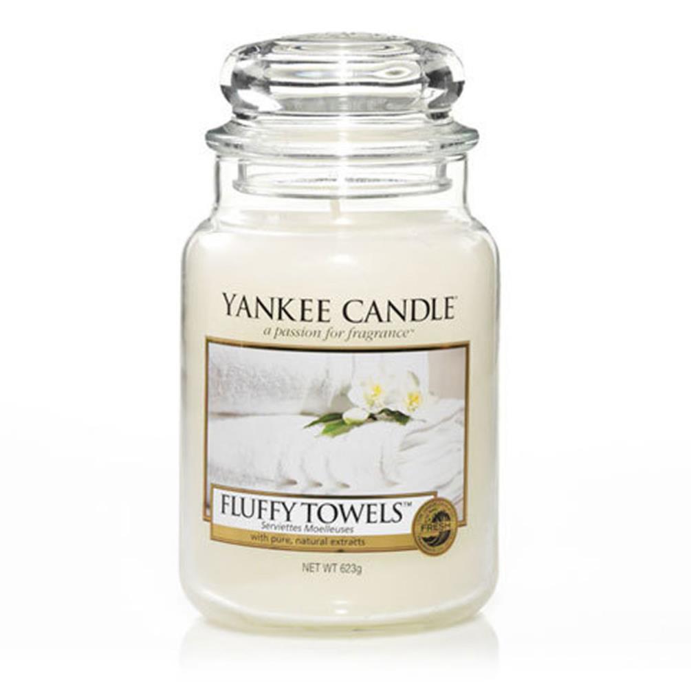 Fluffy Towels - Yankee Candle - Large Jar, 623g