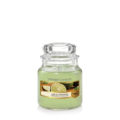 Yankee Candle Lime and Coriander Small Jar Candle, 104g