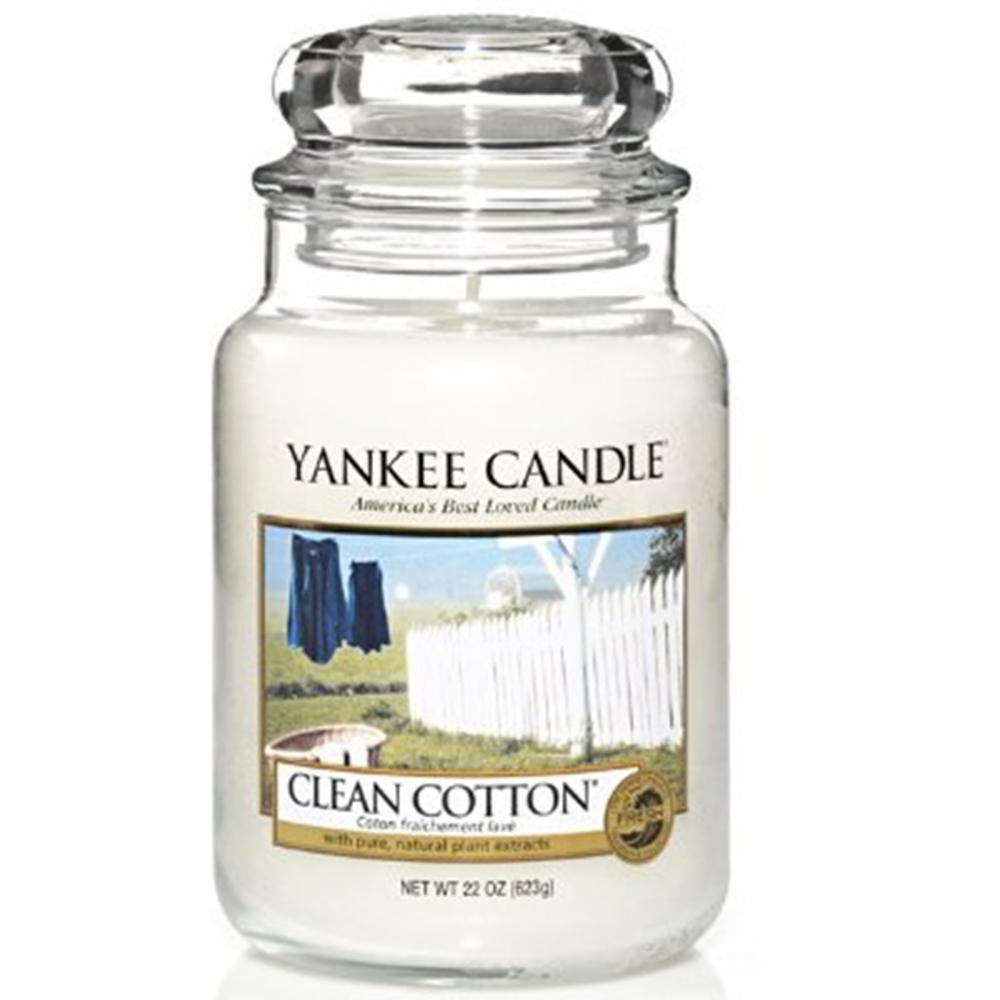 Clean Cotton - Yankee Candle - Large Jar - Image 5