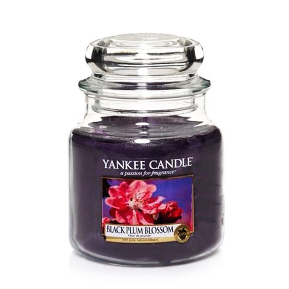 Black Plum Blossom - Yankee Candle - Medium Jar