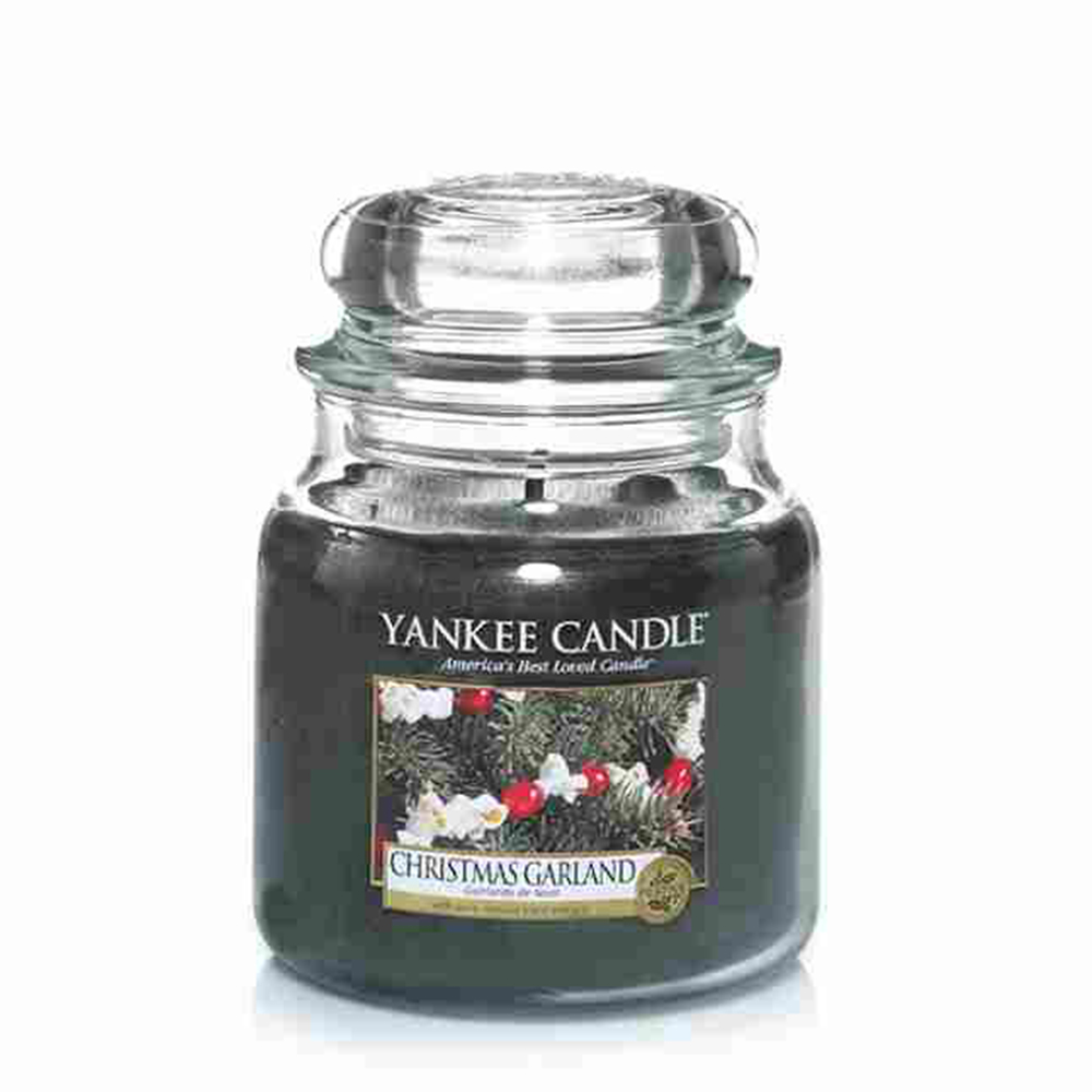 Christmas Garland - Yankee Candle - Medium Jar, 411g