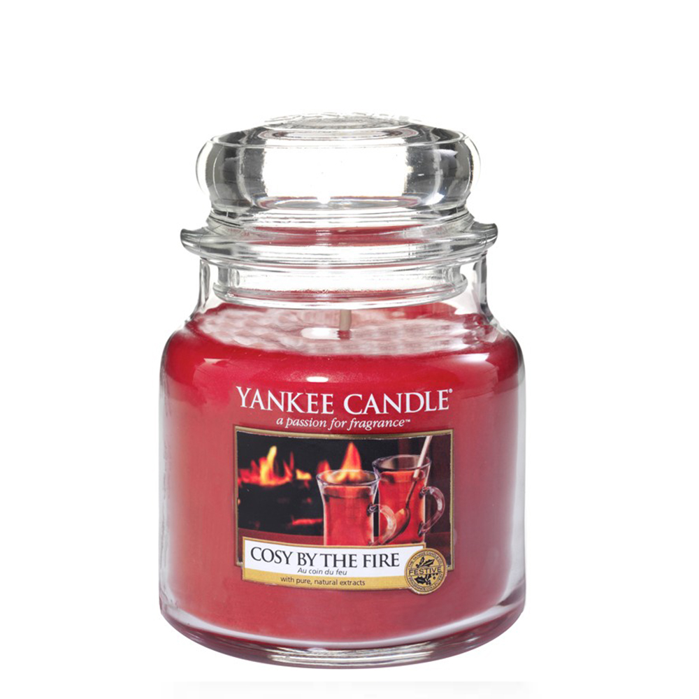 Cosy By The Fire - Yankee Candle - Medium Jar, 411g