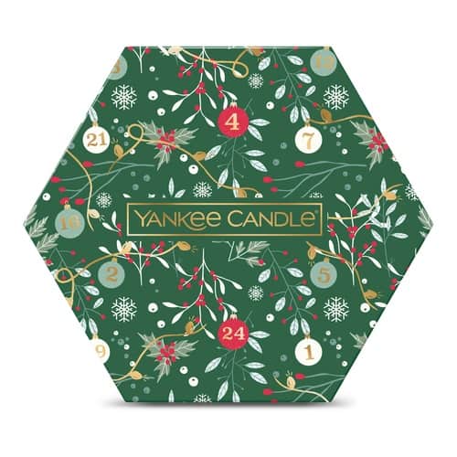 Yankee Candle 18 Tea Light Candle Delight Gift Set - Countdown to Christmas