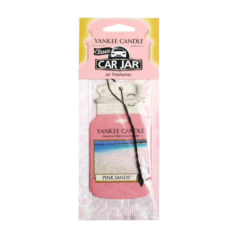 Yankee Candle Pink Sands Car Jar Air Freshener