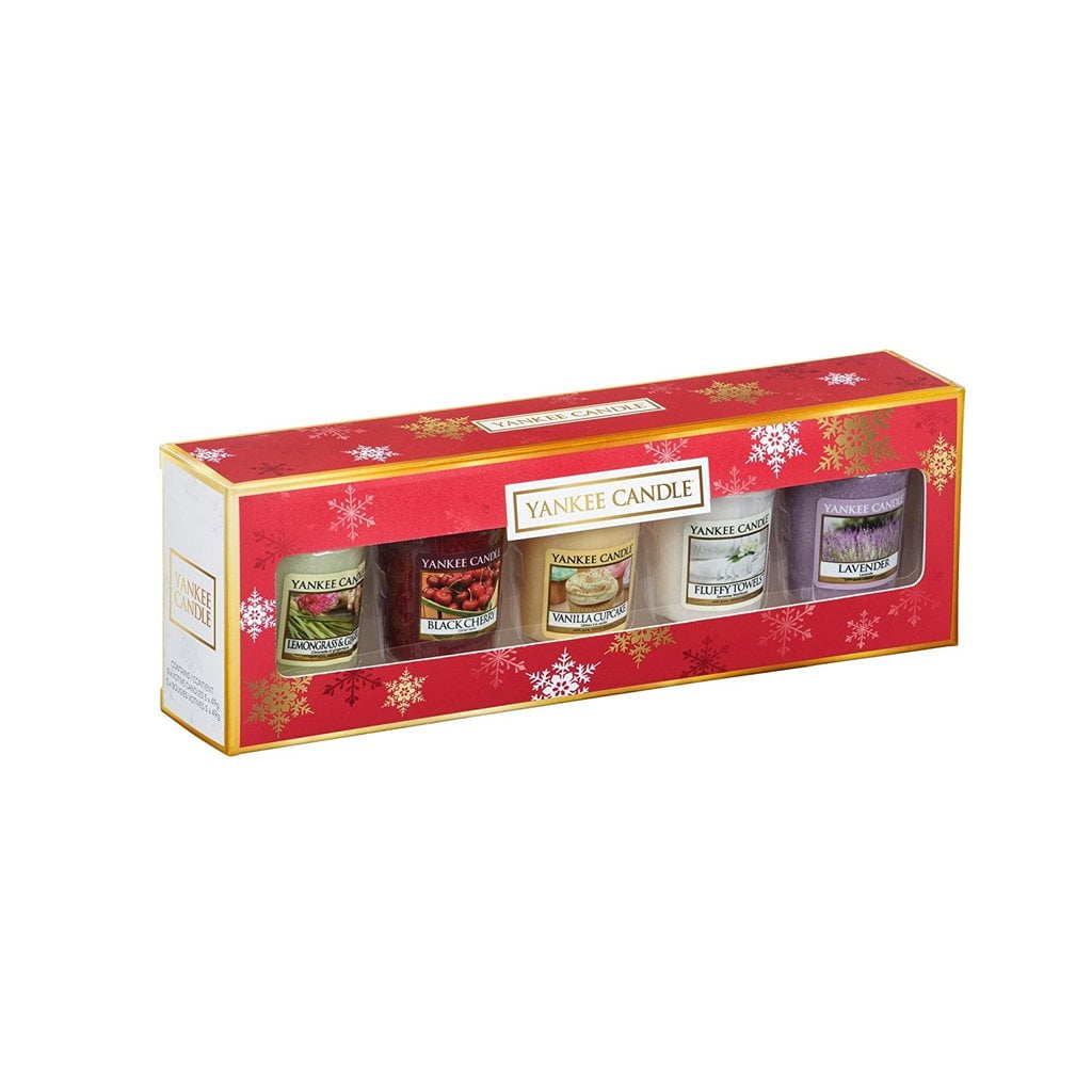 Yankee Candle 5 Votive Everyday Gift Set - The Perfect Christmas