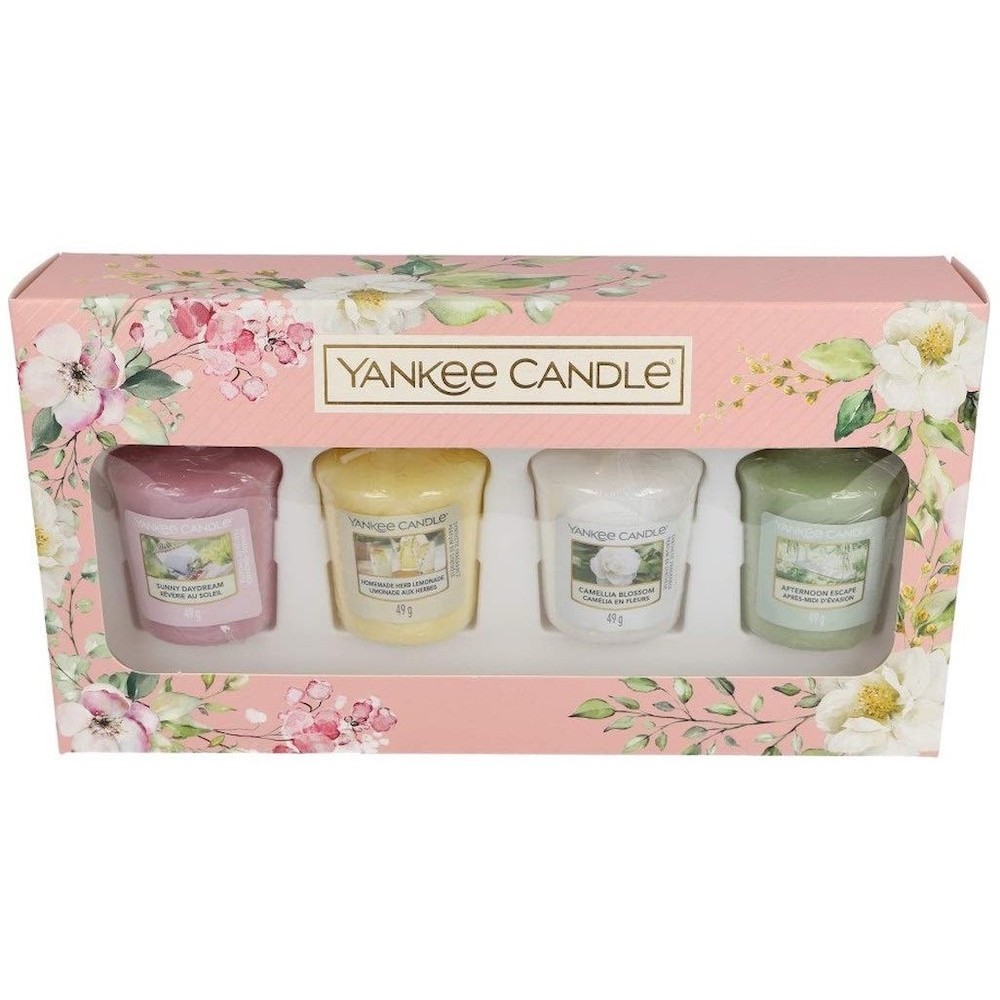 Yankee Candle 4 Votive Gift Set - Garden Hideaway
