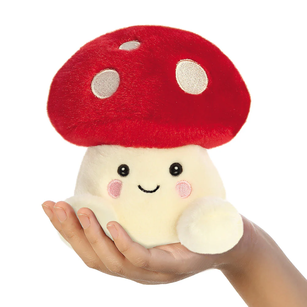 Palm Pals Amanita Mushroom Soft Toy - Aurora World - Image 2