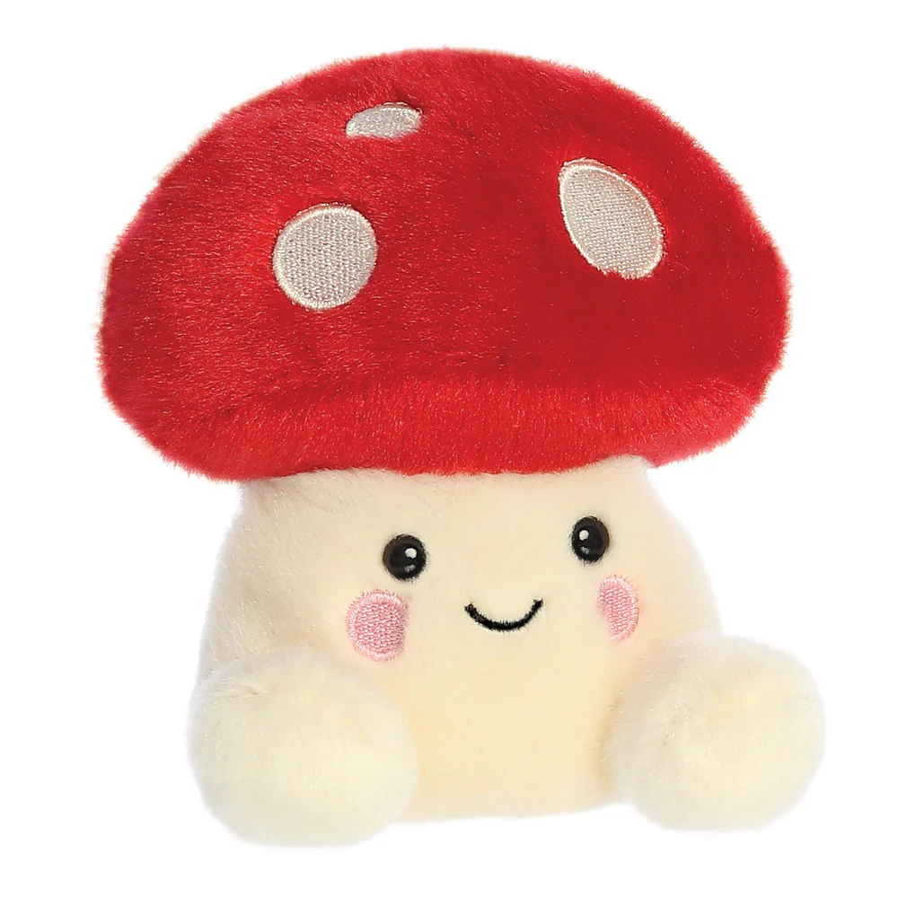 Palm Pals Amanita Mushroom Soft Toy - Aurora World - Image 6