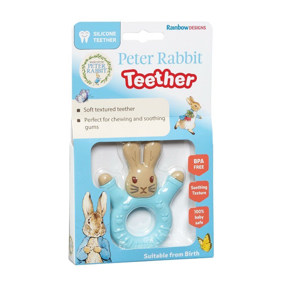 Peter Rabbit Teether - Rainbow Designs