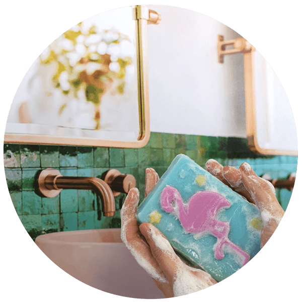 Glamingo Flamingo Shaped Soap - Bomb Cosmetics - Image 2
