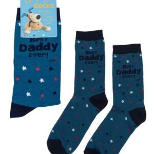 Boofle 'Best Daddy Ever' Mens Socks
