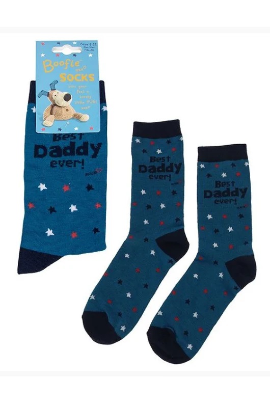 Boofle 'Best Daddy Ever' Mens Socks