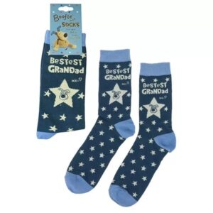 Boofle 'Bestest Grandad' Mens Socks