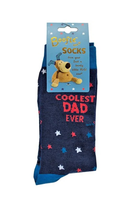 Boofle 'Coolest Dad Ever' Mens Socks