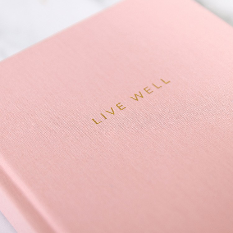 'Live Well' Pink Wellness Journal - Caroline Gardner - Image 5
