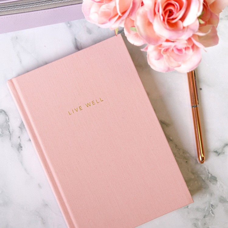 'Live Well' Pink Wellness Journal - Caroline Gardner - Image 6