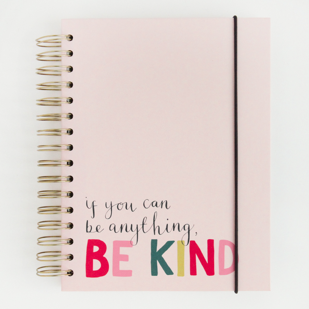 'In A World Where You Can Be Anything, Be Kind' Notebook Organiser Diary - Caroline Gardner - Image 3